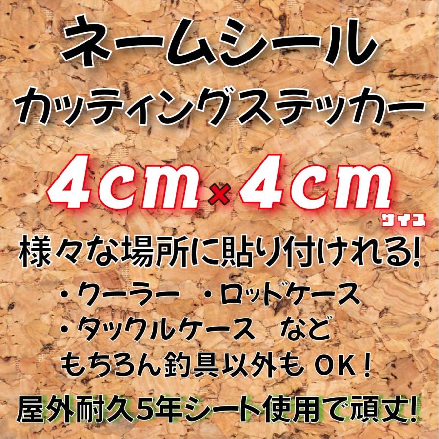 全国総量無料で オーダーメイド ネームシール バッカン専用 レッドリボン軍 カッティングステッカー 屋外 耐候5年 防水 耐水