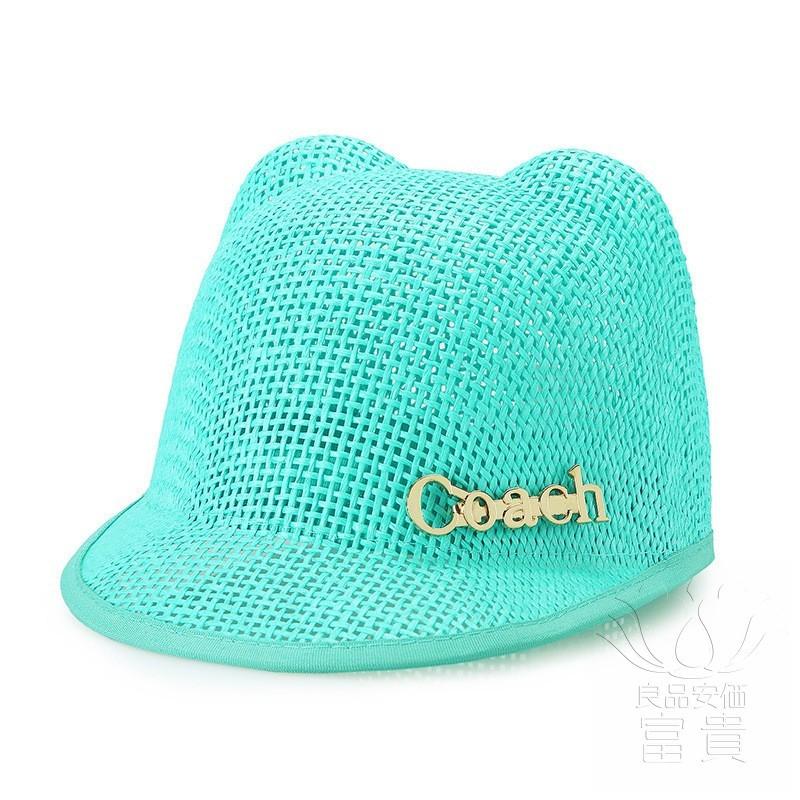 30 Off 帽子 キッズ Ychat ジョッキー帽 麦わら 春 夏 秋 ハット キッズ 男女兼用 春夏秋 Uvカット メッシュ 網状 通気性良い 英語文字coach 猫耳の形 ジョッキー帽 ストローハット キュート 可愛い Www Centrodelmobilebassanese It