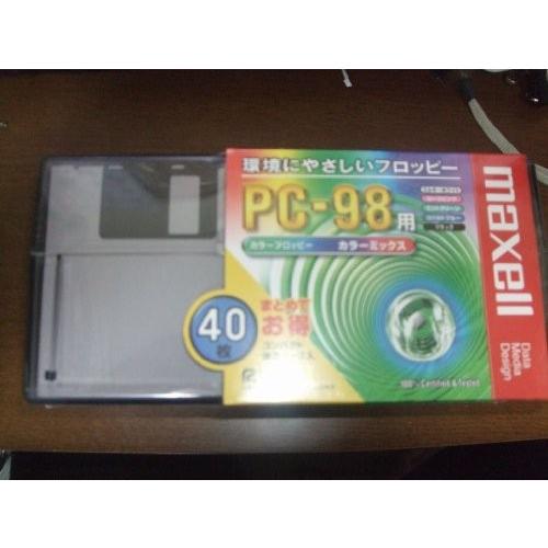環境にやさしいフロッピー ＰＣ?９８用 カラーミックス ４０枚入り