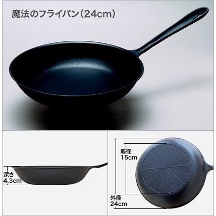 錦見鋳造 魔法のフライパン 24cm キッチン、日用品、文具 キッチン、台所用品 調理器具 D1311856611(12988円)