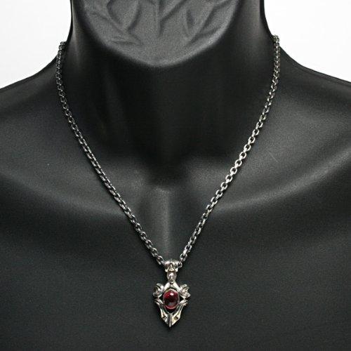 2026年 エムズコレクション Ms collection シルバーネックレス/カボション/ダイオプサイト MC-633-DP 【ZYX8582477582】(30213円)