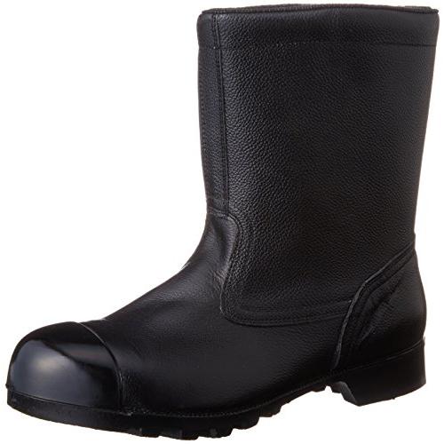 ミドリ安全　安全靴　JIS規格　W540N　ブラック　CAP　メンズ　H種　半長靴　トゥキャップ付き　重作業対応　28