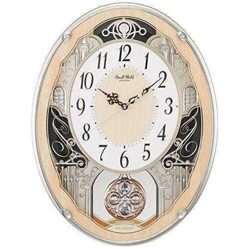 ○100％安い○ リズム(RHYTHM) 掛け時計 電波 アナログ スモール