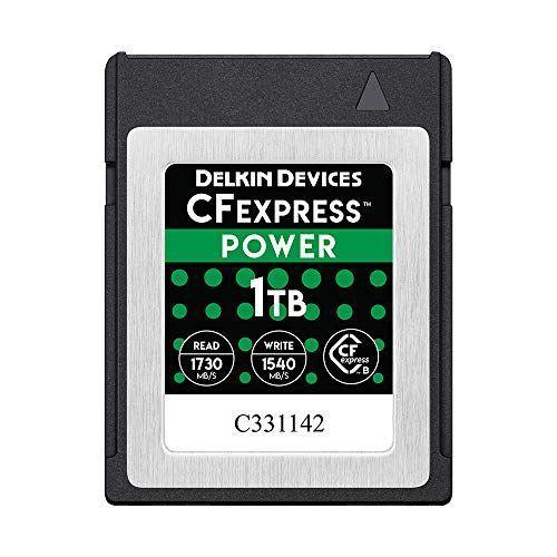 Delkin CFexpress Type-B POWER メモリーカード 1TB 書込み速度 1540MB s 読出し速度 1730MB 