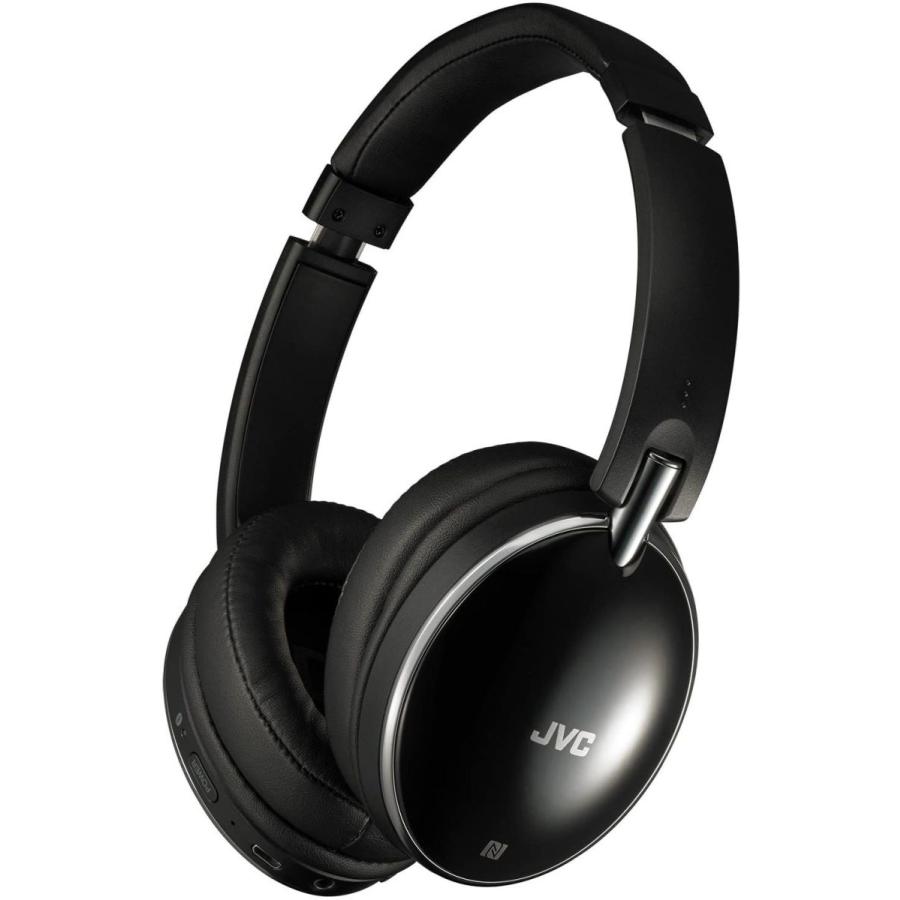 JVC HA-S88BN ノイズキャンセリングヘッドホン Bluetooth・NFC対応 連続27時間再生 有線接続対応 ハンズフリー通話用 JVC HA S88BN ノイズキャンセリングヘッドホン Bluetooth NFC対応 連続27時間再生 有線接続対応 ハンズフリー通話用
