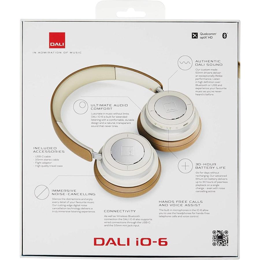 Fukiダリ DALI ワイヤレス オーバーイヤーヘッドホン キャラメル