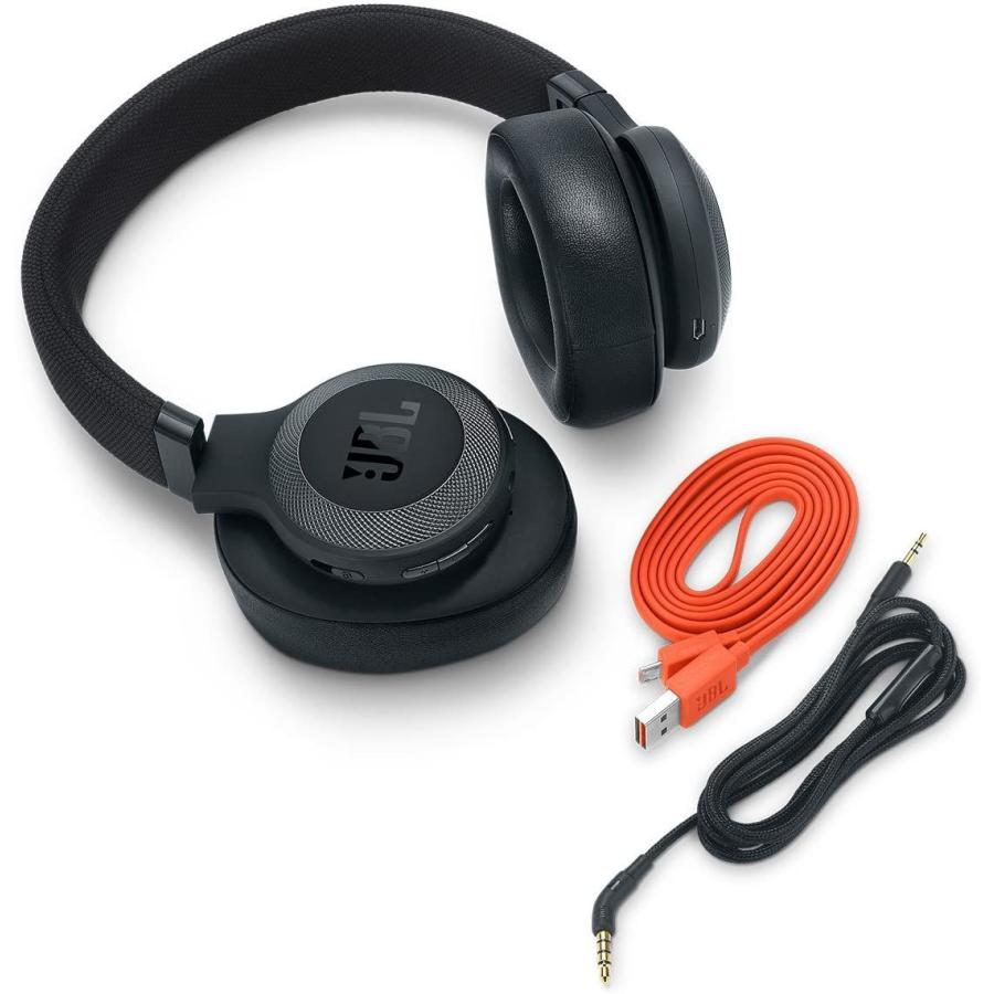 JBL e65btncワイヤレスover-earノイズキャンセリングヘッドフォンwith Mic and 1つボタンリモート(ブラック) JBL e65btncワイヤレスover earノイズキャンセリングヘッドフォンwith Mic and 1つボタンリモート ブラック