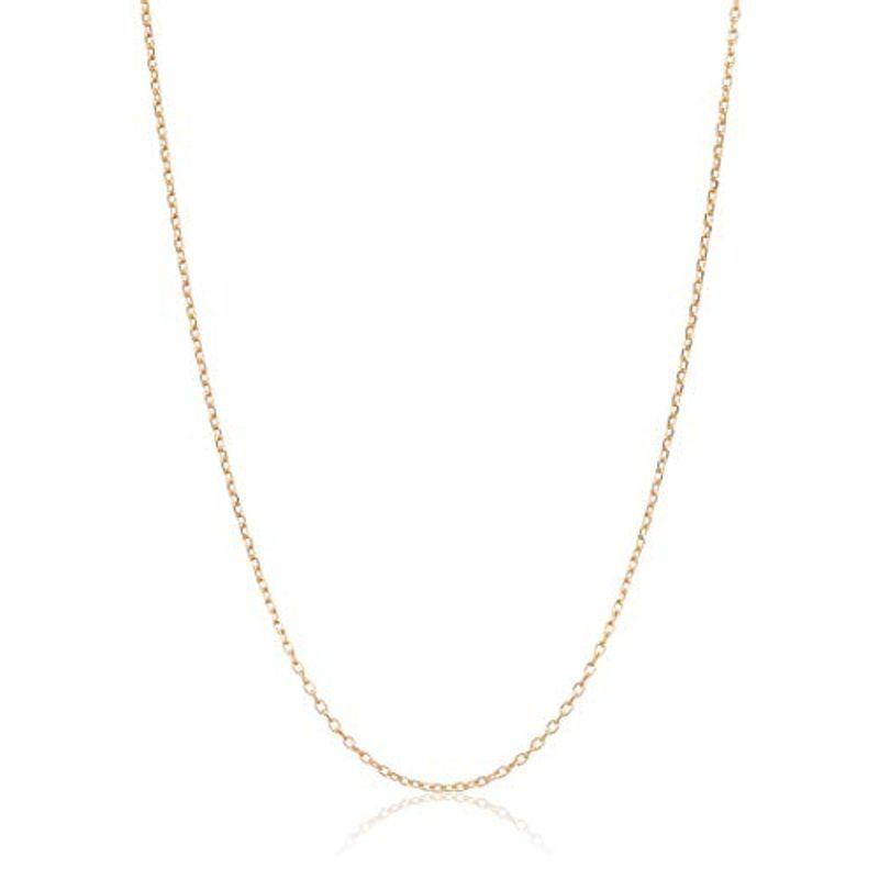 エクセディア イエローゴールド チェーンネックレス GNT E50 ゴールド