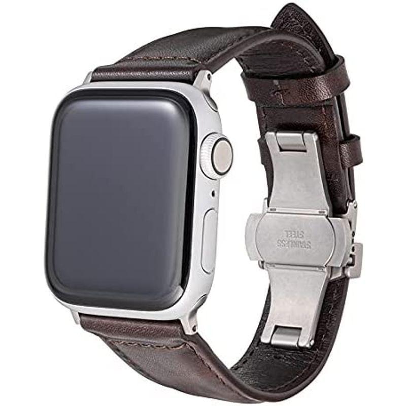 GRAMAS Apple Watch バンド 本革レザー ミュージアムカーフ ビジネススタイル アップルウォッチ バンド apple wat GRAMAS Apple Watch用バンド