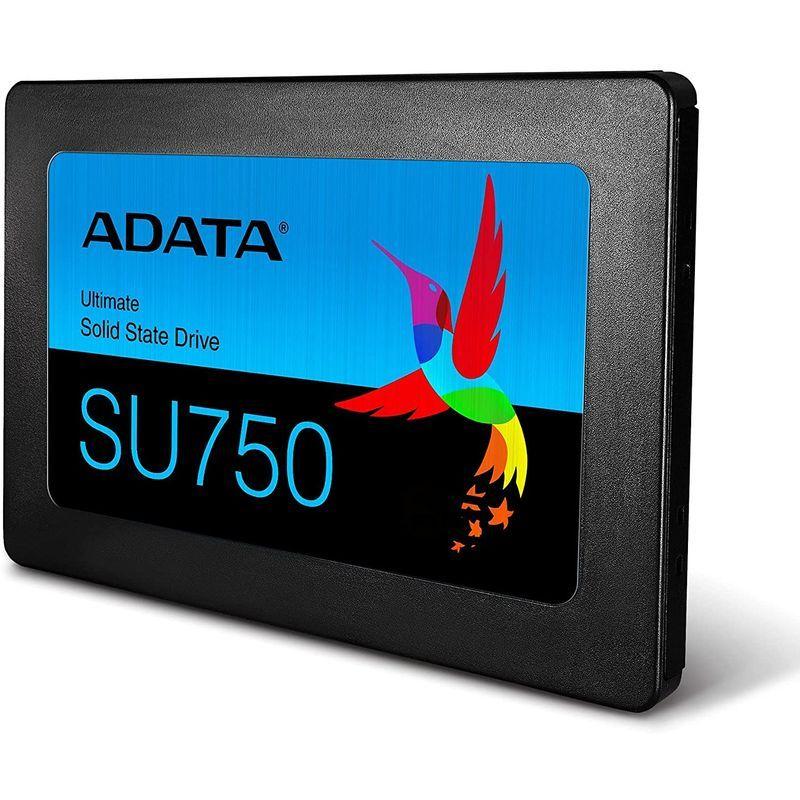 ADATA 2.5インチ 内蔵SSD 512GB SU750シリーズ 3D NAND TLC 搭載 SMIコントローラー 7mm ASU75 ADATA 5インチ 内蔵SSD 512GB SU750シリーズ 3D NAND TLC 搭載 SMIコントローラー 7mm ASU75