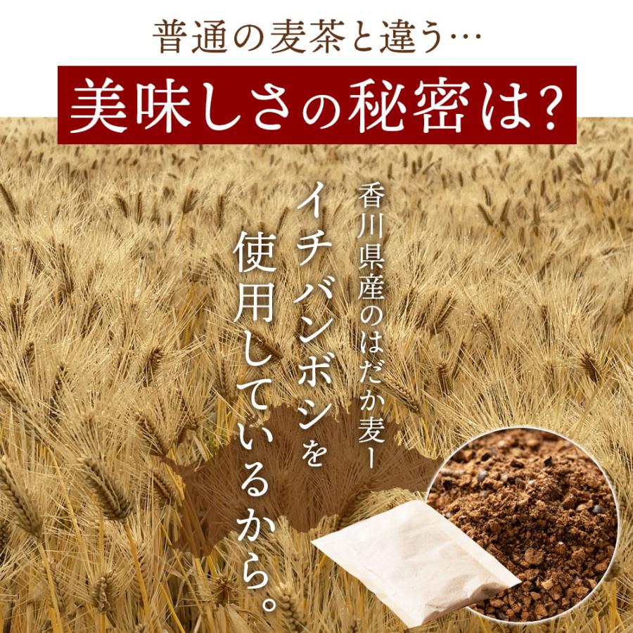 【送料無料】 ほんまもんむぎ茶 10ｇ×52パック入袋6個セット  香川産イチバンボシ100%国産麦茶　ほんまもん麦茶　赤ちゃんベビー子供におすすめ 麦茶ポットに｜fukiagetei｜06