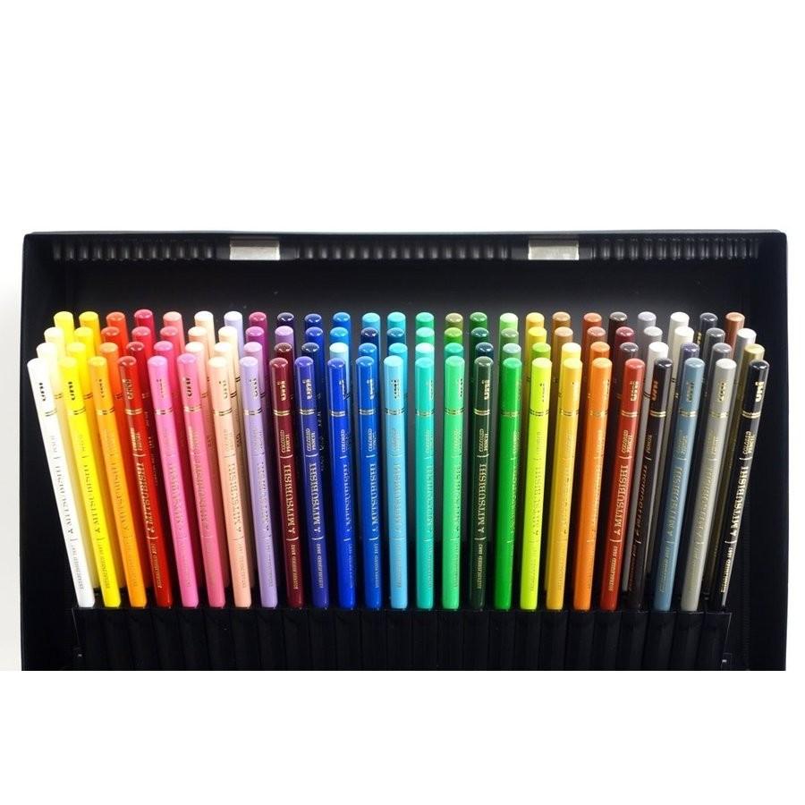 MITSUBISHI CRAYON UNI Crayons de couleur 100 Couleurs Set UC100C JP Neuf