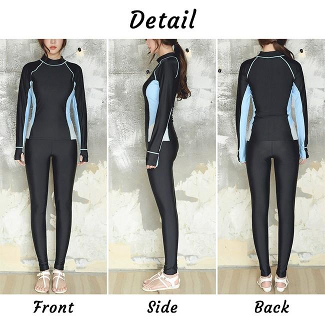 ラッシュガード レギンスセット レディース 水着 体型カバー