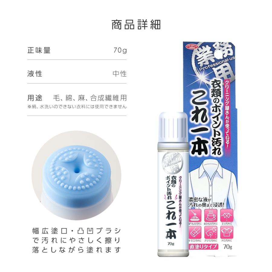 アイメディア クリーニング屋さんの衣類のポイント汚れ これ一本 70g