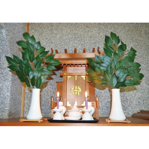 神棚用 榊 2束入り 造花 仏花 水交換不要 : いいもの福キタル - 通販
