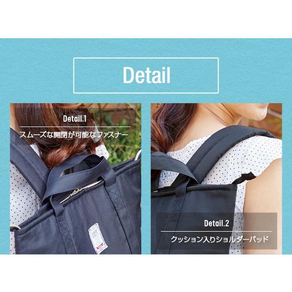 SHARE SPIRIT エコバッグリュック 保冷リュック 2way ファスナー式 アウトドア 買い物 リュック