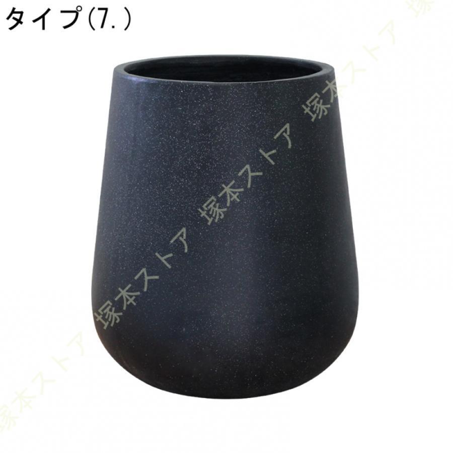 植木鉢 セメント製 北欧 アイデア植木鉢 底穴付き 通気性 シンプル 円形 ヨーロッパ調 鉢植え植物 多肉植物鉢 落地 鉢植え 室内 リビングの装飾 玄関 置物 