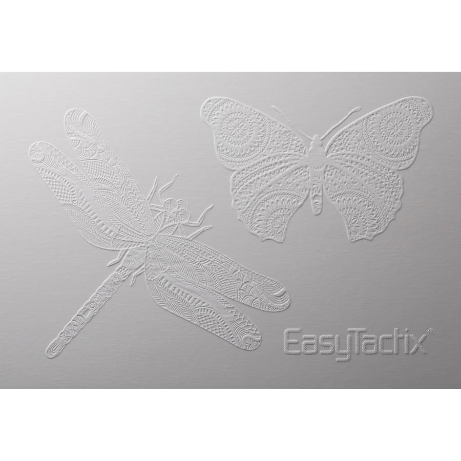 EasyTactix（イージータクティクス）専用標準立体シート(1P200枚入り) 点字 印刷 触図 視覚 文章から点字に変換 立体イメージ プリンター_7