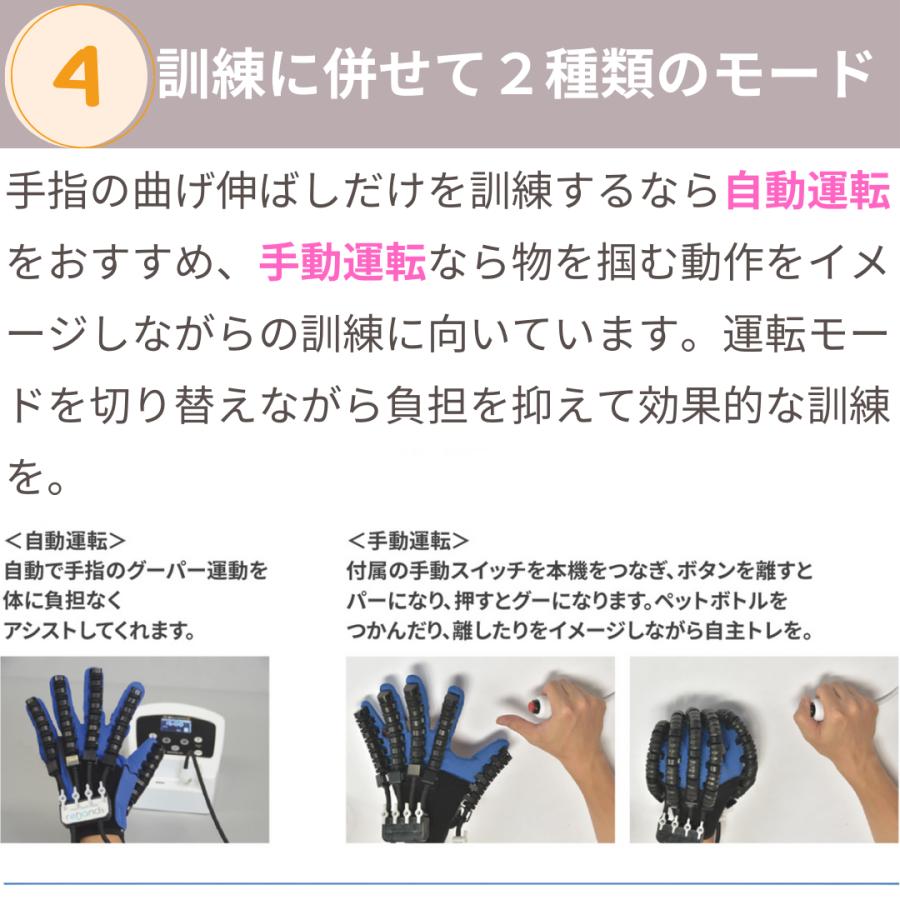 まいリハ リハビリロボット 手指のリハビリ訓練 パワーアシストハンド