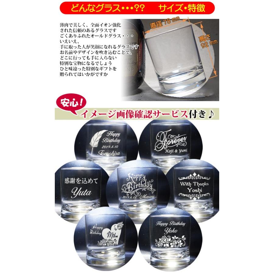 ジョニーウォーカー（JOHNNIE WALKER） 名入れ グラス ジョニ黒