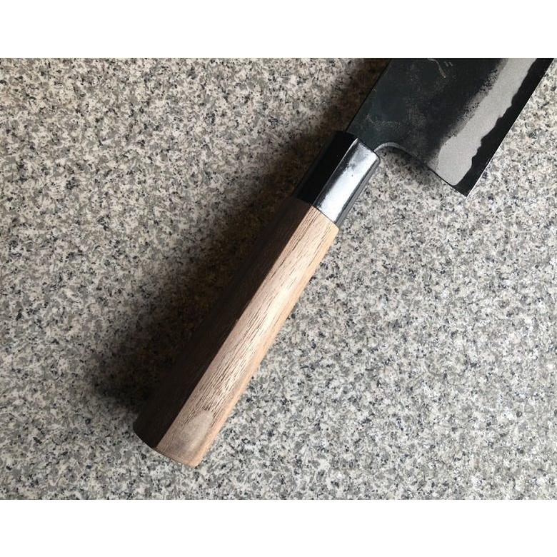 ふくべ菜切 青紙黒打 ふくべ鍛冶 丹精を込めた職人手づくり : ふくべ