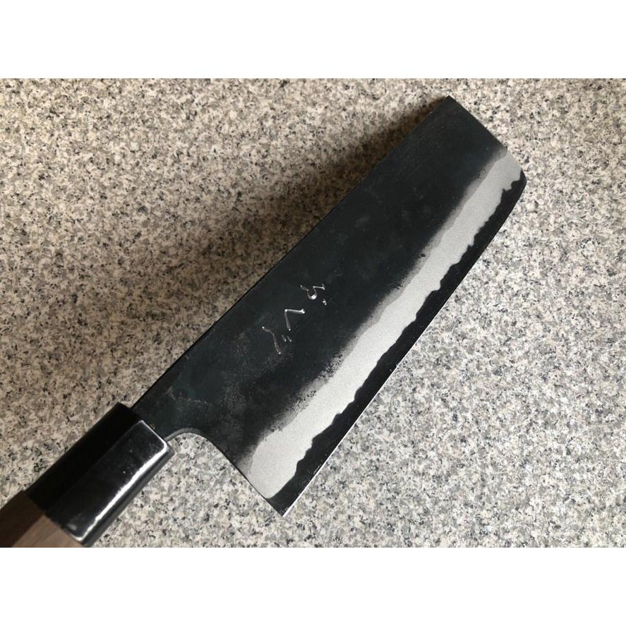 ふくべ菜切 青紙黒打 ふくべ鍛冶 丹精を込めた職人手づくり : ふくべ