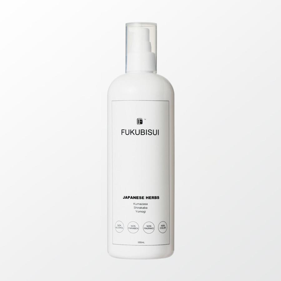 福美水公式 化粧水 500ml FUKUBISUI 福美水 全身 顔体用化粧水 大容量 低刺激 肌荒れ 敏感肌 乾燥肌 脂性肌 ヨモギ | 