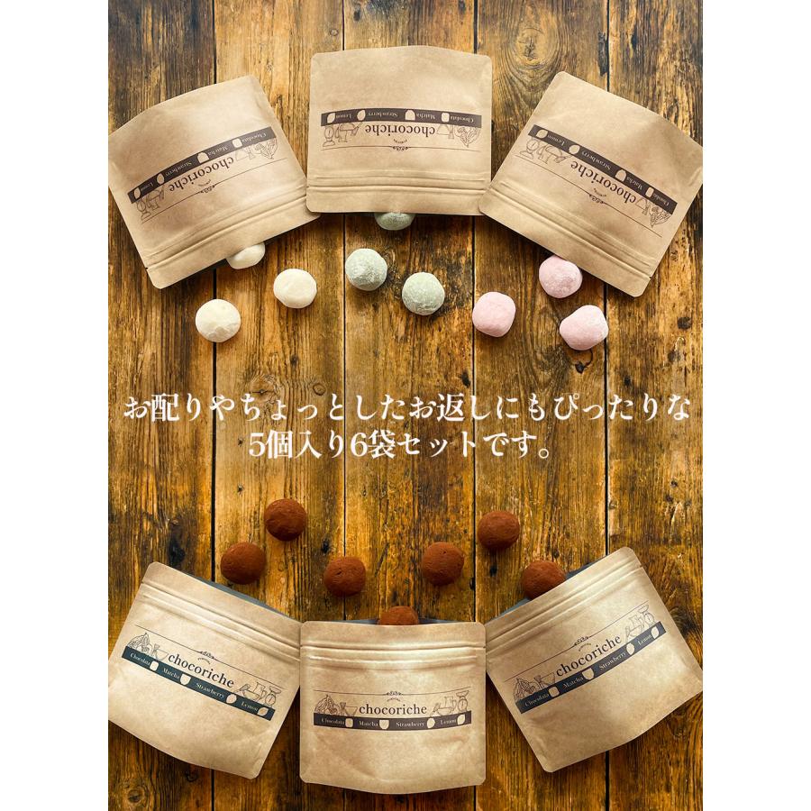チョコ おしゃれ スイーツ ギフト プレゼント  訳あり ショコリッシュ 5個×6袋 | ふくちゃ | 08