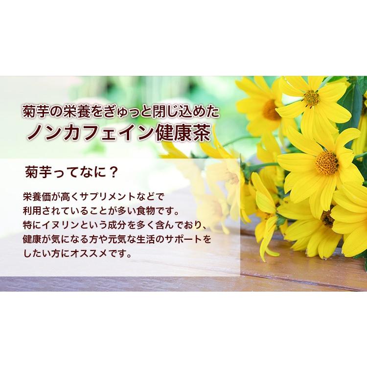 菊芋茶 国産 2g × 40包 80g 健康茶 菊芋 ノンカフェイン ティーバッグ イヌリン | ふくちゃ | 02