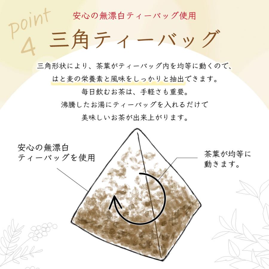 ハトムギ茶 はと麦茶 国産 6g × 45包 270g ハトムギ ハトムギ ティーバッグ はとむぎ 大容量 ノンカフェイン | ふくちゃ | 09