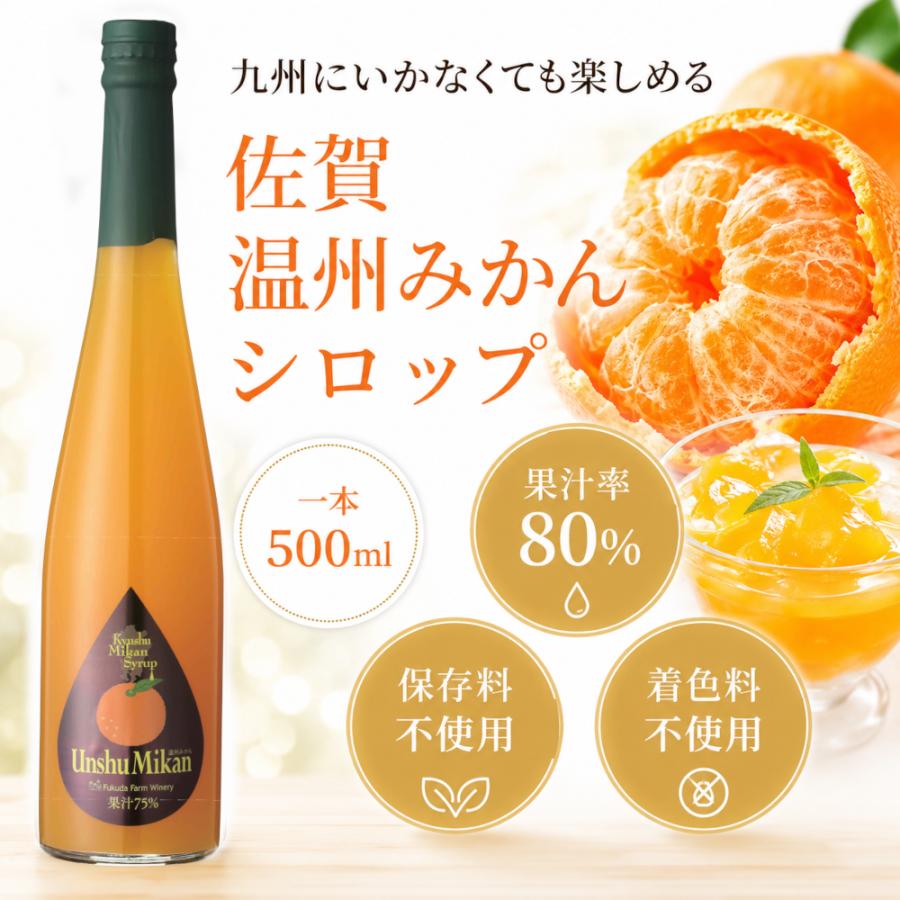 シロップ 割り材 温州みかん 希釈タイプ 500ml お酒 ジュース 炭酸