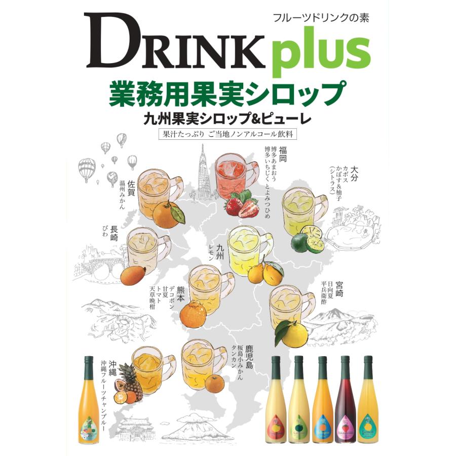 ギフト ノンアルコール ノンアルドリンク 九州果実シロップ ネット限定セット｜fukuda-farm｜03