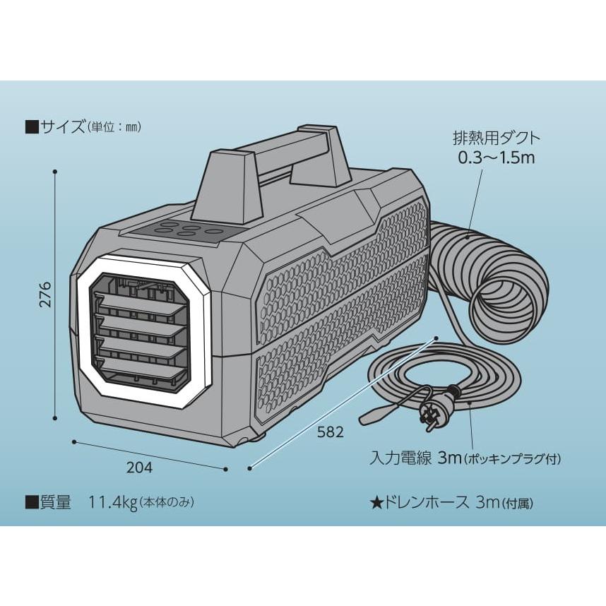 日動工業 大特価 ラクラク持ち運び ポータブルスポットクーラー