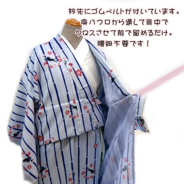 ワンタッチ着物 Sサイズ kjwk20-10s グレーストライプ 猫 ピンク梅 巻くだけ簡単 洗える着物 ポリエステル 3分で着れます :kjwk20-10s:福田松花堂ストア - 通販 - Yahoo!ショッピング ワンタッチ着物 Sサイズ kjwk20-10s グレーストライプ 猫 ピンク梅 巻くだけ簡単 洗える着物 ポリエステル 3分で着れます :kjwk20-10s:福田松花堂ストア - 通販 - Yahoo!ショッピング