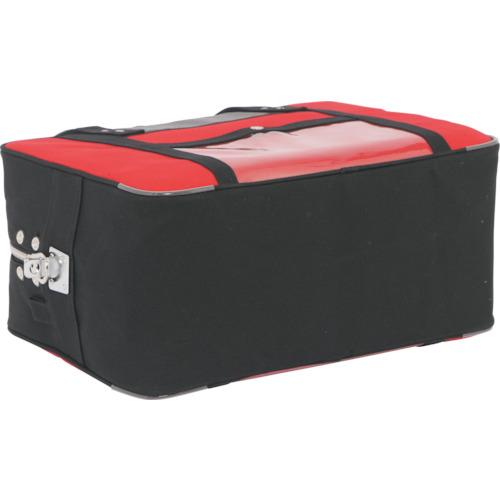 SANEI 帆布メール用ボストン（LL）馬蹄錠金具付 赤 （品番:BTLL