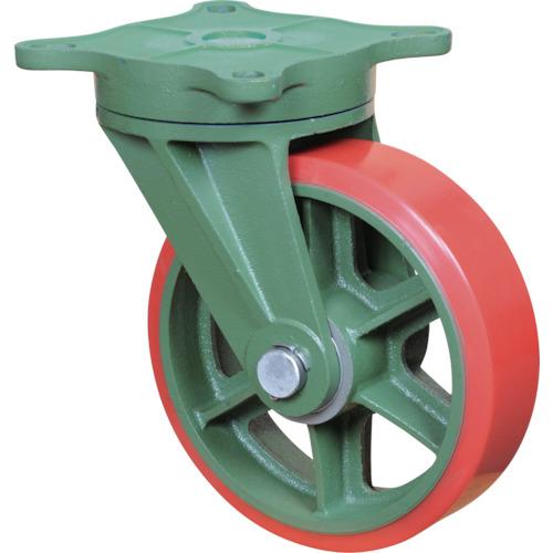 東北車輛製造所　鋳物製キャスター　重荷重用ＡＶＧ・牽引用キャスターウレタン車　２００Ｘ７５　　200X75TSRULB　115-6445