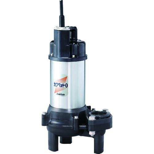 川本　排水用樹脂製水中ポンプ（汚物用）　　WUO4-505-0.75T4　161-3322