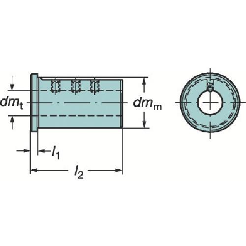 サンドビック　丸シャンクバイト用イージーフィックススリーブ（４８０）　　132N-2510　251-5342
