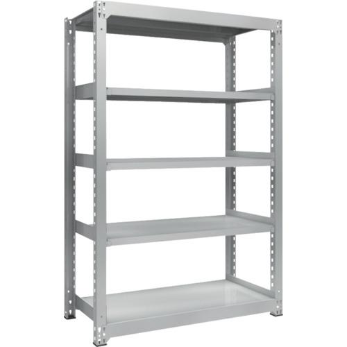 ＴＲＵＳＣＯ　耐食性スチール棚　ＴＺＭ３型中量棚　１２００Ｘ５７１ＸＨ１８００　５段　単体　　TZM3-6465　283-2321