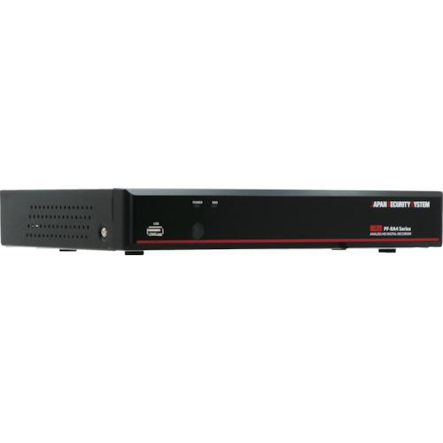 日本防犯システム デジタルレコーダ PF-RA404 防犯カメラレコーダー JSS アナログHD対応4chデジタルレコーダ PF-RA404 387-8922