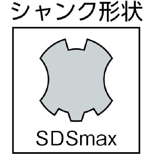 サンコー　コンクリートドリル（ＳＤＳｍａｘシャンク）　アンカードリルＡＤＸ２−ＭＡＸ　全長３５０タイ　　ADX2-20.5MAX　403-1598｜fukudakk｜02