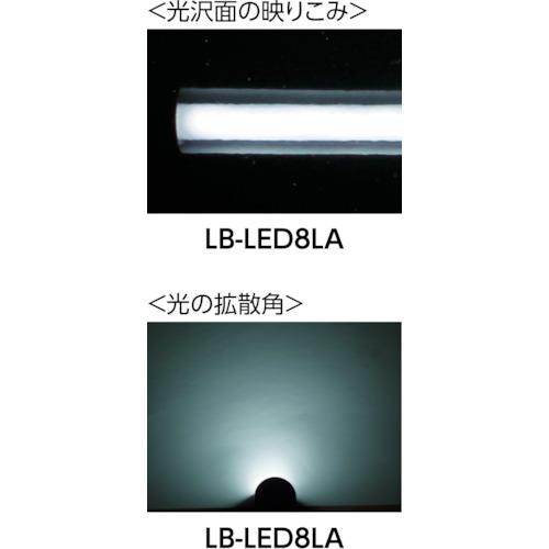 ｓａｇａ　コードレスライトＬＥＤ本体　防雨タイプ　　LB-LED8LW　407-2251