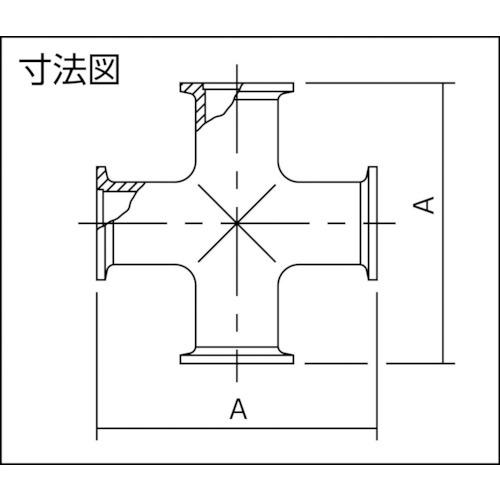 Edwards 【売切商品】 真空ポンプ用クロス NW16 Edwards 【売切商品】 真空ポンプ用クロス NW16