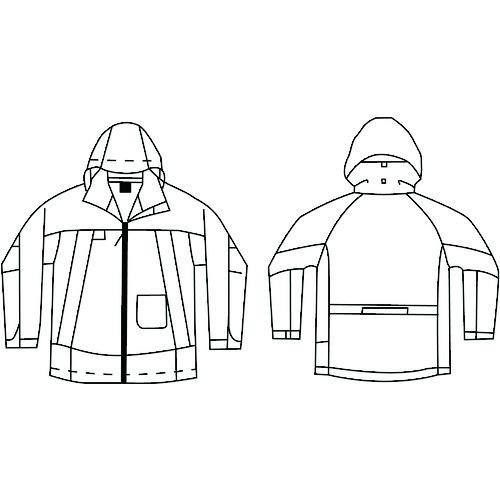 アイトス 56301-006-3L ディアプレックス レインウエア ブルーX