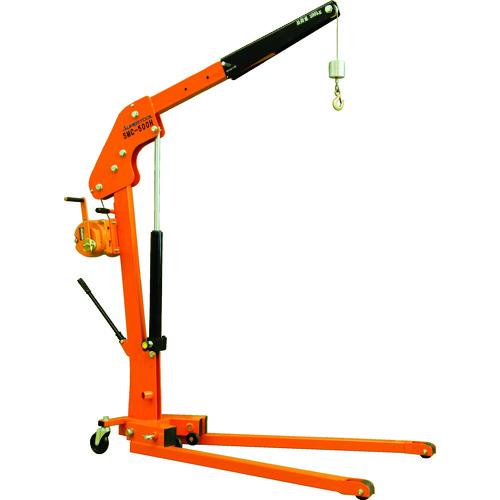 スーパー マルチクレーン（巻上ウインチ付）つり上げ荷重：500kg アーム長調節：3段階調節式 SMC500H 4601971 通販