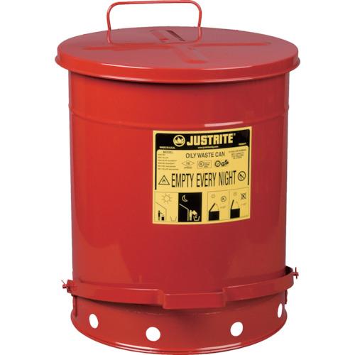 ■ジャストライト オイリーウエスト缶 14ガロン〔品番:J09500〕【4729269:0】[店頭受取不可] ジャストライト オイリーウエスト缶 14ガロン J09500 472-9269