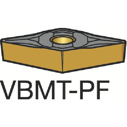 サンドビック　コロターン１０７　旋削用ポジチップ（１２０）　５０１５　　VBMT 16 04 08-PF　5015　606-6551
