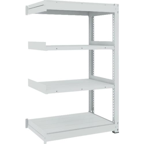 ＴＲＵＳＣＯ　ＴＵＧ型中量ボルトレス棚　６００ｋｇ　連結型　１５００×９２６×Ｈ１５００　４段　　TUG600-55Z-4B　783-0831