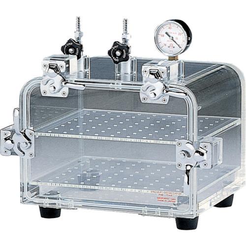 サンプラ　アクリル真空デシケーター　ＭＢ型　　00176　816-2510 サンプラテック アクリル真空デシケーター MB型 00176 (64-3682-70)