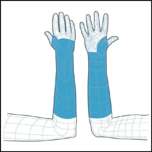 HEX ARMOR 9 アームガード（extended cuff